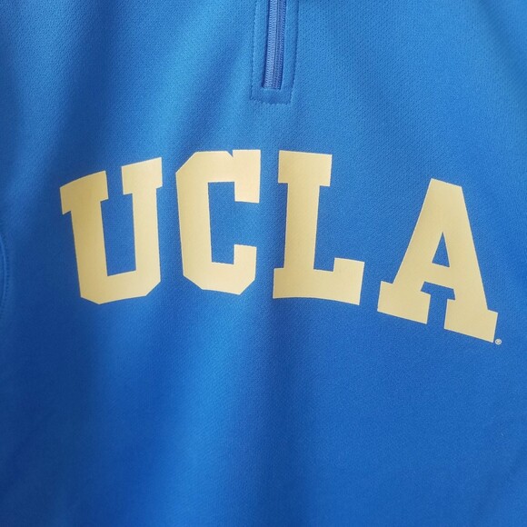 UCLA Adidas Team Gear Quarter Zip - Picture 3 of 10